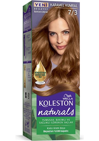 Naturals Saç Boyası Karamel Kumral 7/3