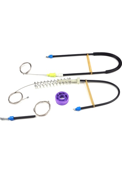 VW Phaeton 3D MK1 2002-2016 LWB Uzun Şase 3D7839462 İçin Arka Sağ Kapı Cam Kriko Tamir Seti