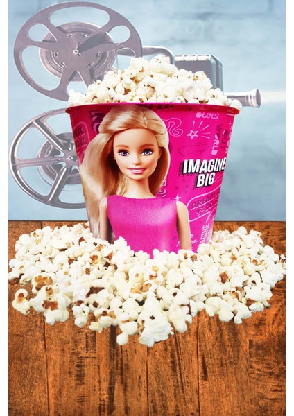 Mısır Cips Atıştırmalık Kovası Barbie