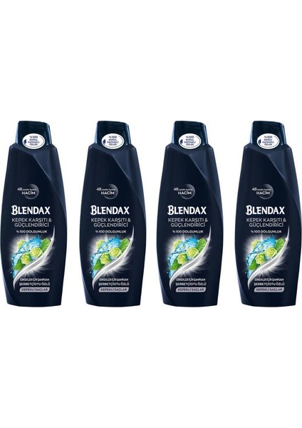 Men Kepeğe Karşı Etkili Doğal Kil Özlü Şampuan 500 ml x 4 Adet