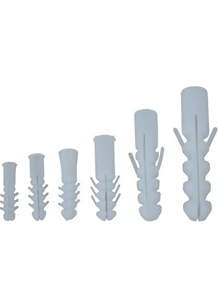 Plastik Dübel 10 mm 10 Adet