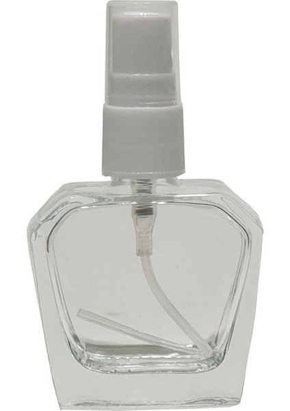 Boş Cam Şişe Sprey Kapak 15 ml 8 Adet