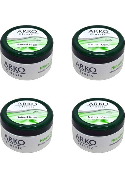 Naturel Krem 150 ml 4 Adet