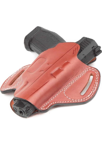 Wolf Holster Universal Deri Kılıfı Tam Kelebek Atkısız Taba modelleri