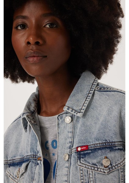 Freya 1 Kadın Jean Ceket Denım indirimleri