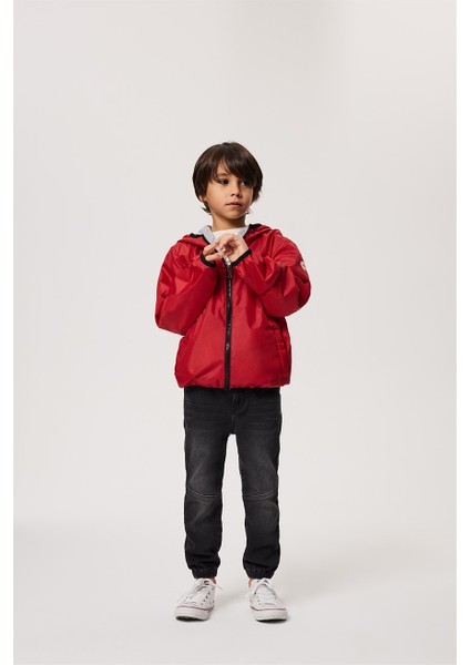 Sam Erkek Çocuk Yağmurluk Kırmızı fiyatları