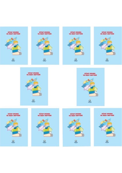 217 Kitap Okuma ve Özet Defteri 32 Yp. 20 x 28 - 10 Adet