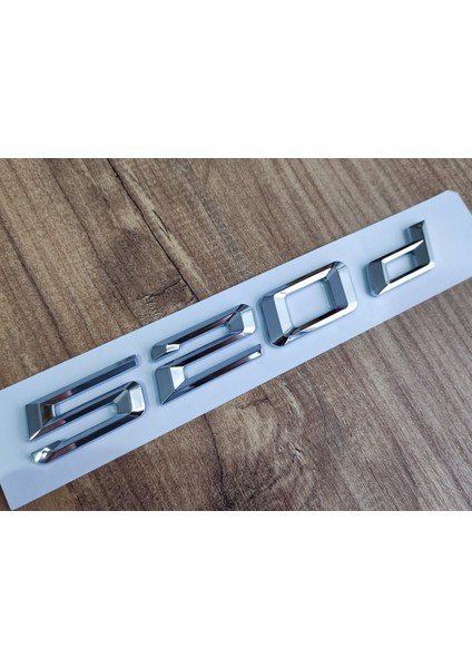520D Bagaj Yazısı - Bagaj Amblem 520D