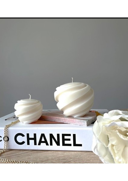 Büyük Küçük Helezon Kokulu Mum