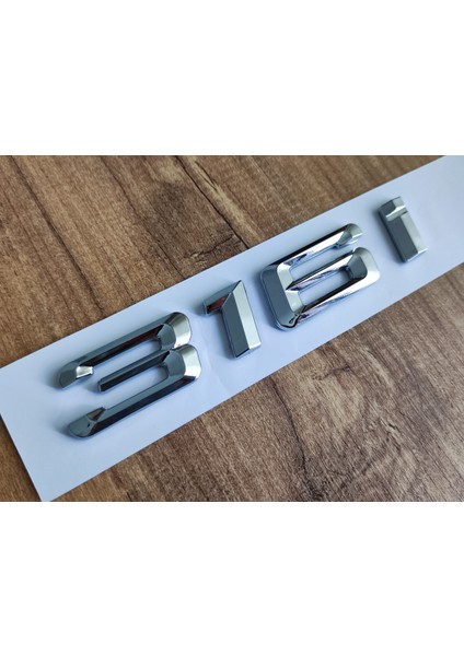 316I Bagaj Yazısı - Bagaj Amblem 316I