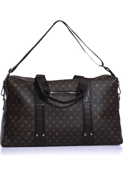 04PC001205-B Kh Baskılı Kahverengi Unisex El Valizi modelleri