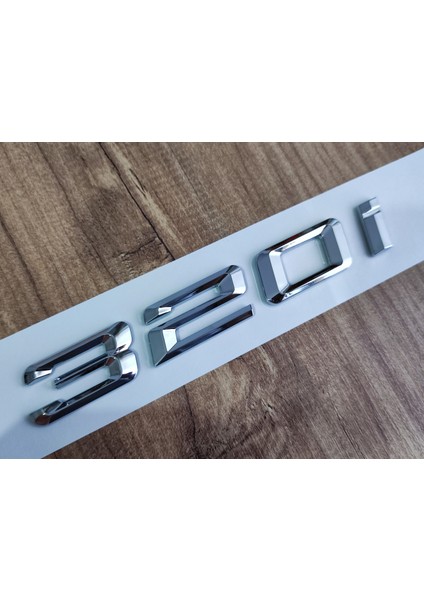 320I Bagaj Yazısı - Bagaj Amblem 320I