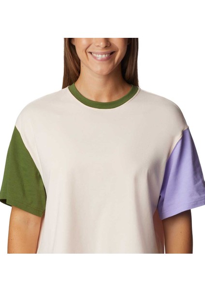 Deschutes Valley Cropped  Kadın Kısa Kollu T-Shirt