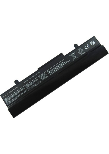 Asus 1005PEG Notebook Bataryası Pili - Siyah - 6 Cell