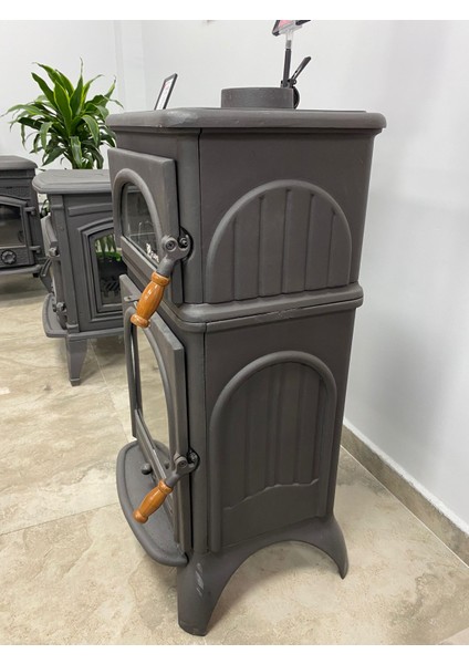 Modena Oven Fırınlı Döküm Şömine Soba fırsatları