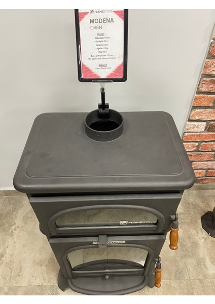 Modena Oven Fırınlı Döküm Şömine Soba indirimleri