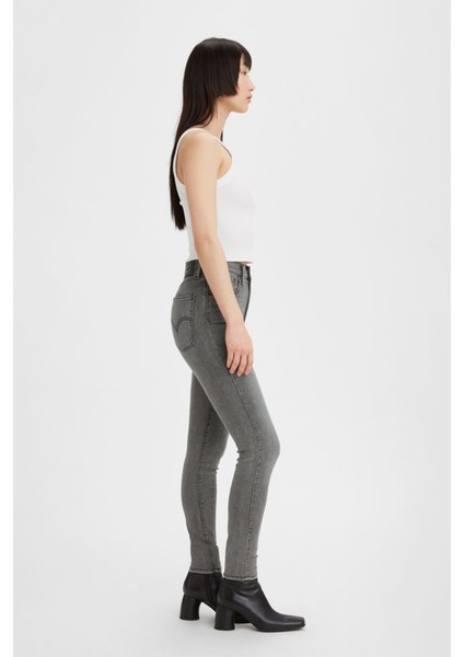 Mile High Super Skinny Kadın Jean Pantolon - Gray Worn In