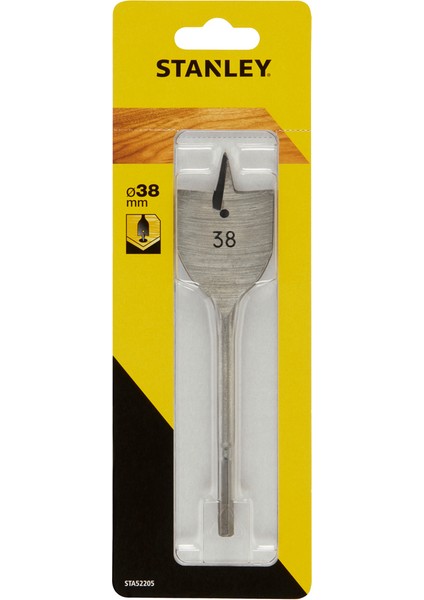 STA52205 Genişahşap Matkap Ucu 38X154MM