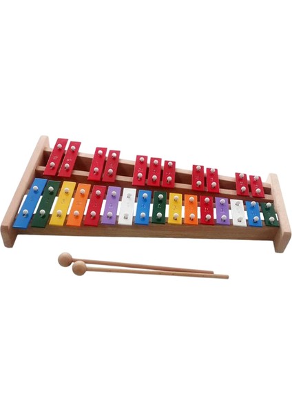 27 Not Glockenspiel Xylophone Müzikal Eğitim Enstrümanı Malletler Stili A (Yurt Dışından)