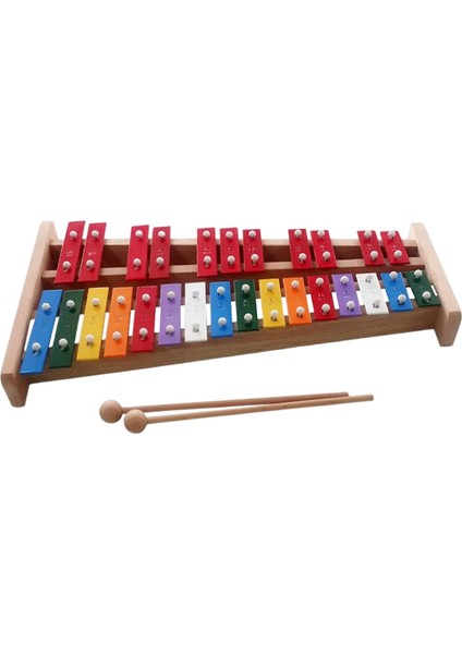 27 Not Glockenspiel Xylophone Müzikal Eğitim Enstrümanı Malletler Stili A (Yurt Dışından)