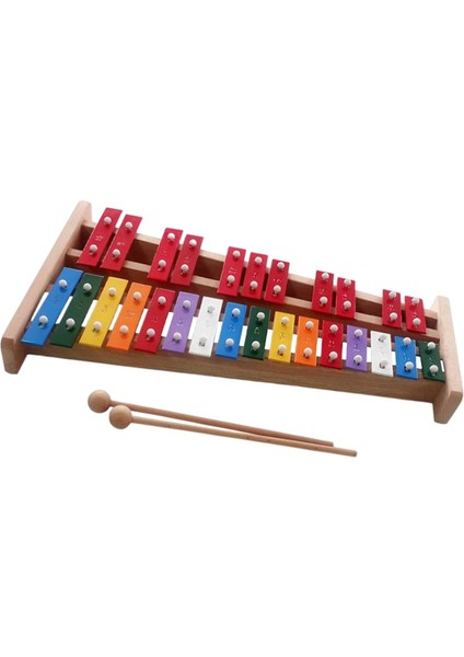 27 Not Glockenspiel Xylophone Müzikal Eğitim Enstrümanı Malletler Stili A (Yurt Dışından)