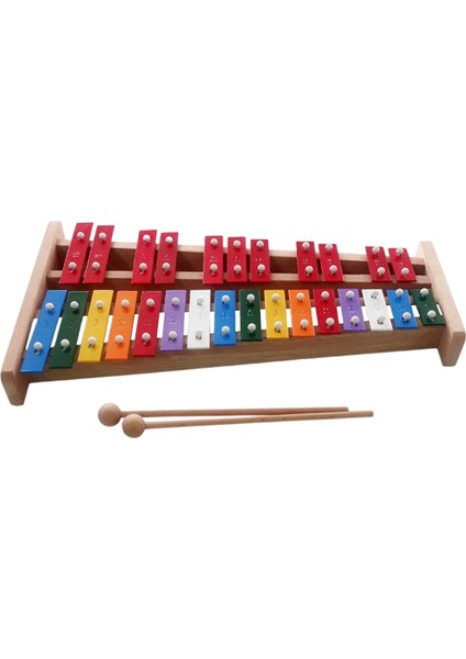 27 Not Glockenspiel Xylophone Müzikal Eğitim Enstrümanı Malletler Stili A (Yurt Dışından)