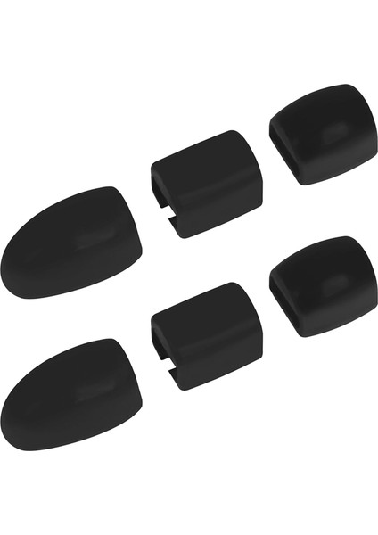 6pcs Saksafon Palmiye Anahtar Pedler Saksafon Rüzgar Enstrümanları Için Yastıklar Siyah (Yurt Dışından) fiyatları