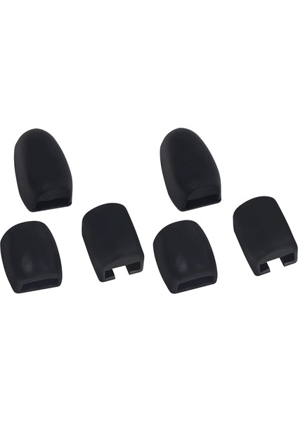 6pcs Saksafon Palmiye Anahtar Pedler Saksafon Rüzgar Enstrümanları Için Yastıklar Siyah (Yurt Dışından) indirimleri