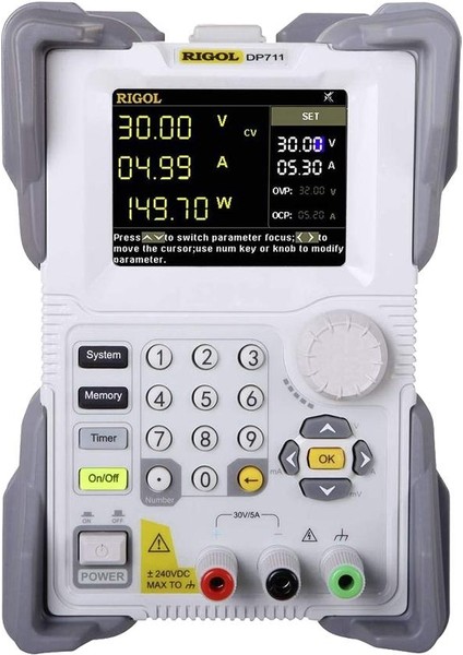 DP711 150W 30V 5A Tek Çıkışlı Programlanabilir Dc Güç Kaynağı