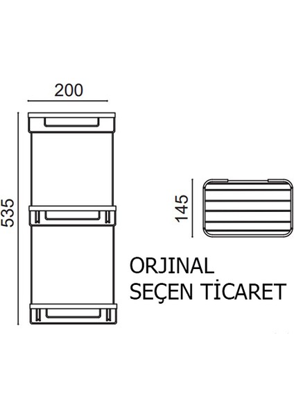 Çelik Banyo Paslanmaz Pirinç Taci 3'lü 22X15 cm Şampuanlık Köşe Süngerlik