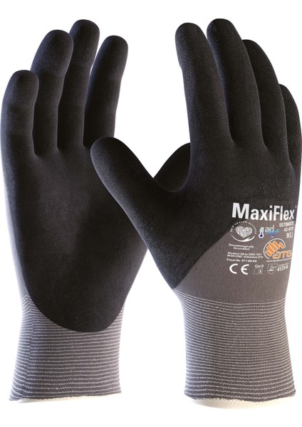 MaxiFlex Ultimate™ With Ad-Apt® Terleme Önleyici Özellikli Dokunmatik Ekran Uyumlu Mekanik İş Eldiveni-42-875/10