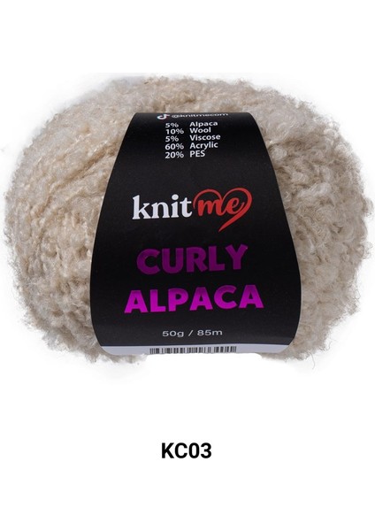 Curly Alpaca 03 | 50 gr