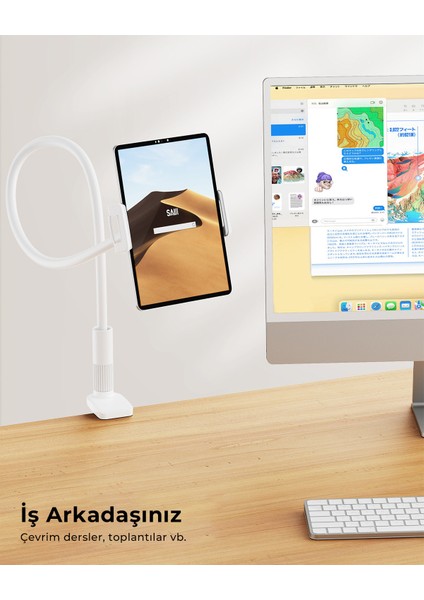 Saiji Datura Is Akrobat Flexible Ayarlanabilir Telefon Tablet Tutucu modelleri