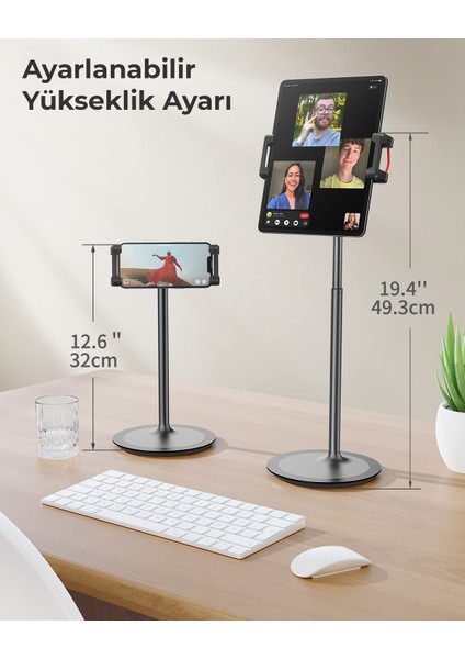 S3E 360° Ayarlanabilir Tablet ve Telefon Tutucu Stand