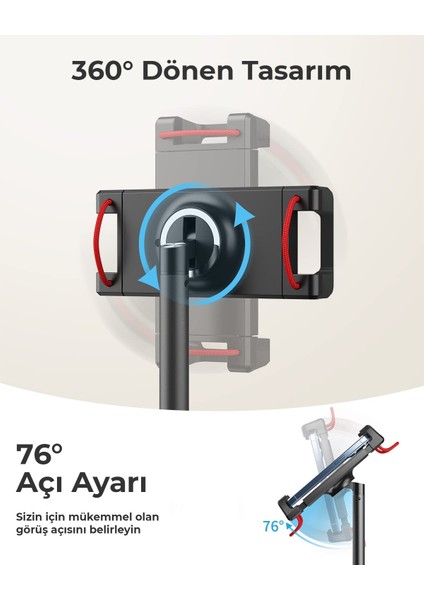 S3E 360° Ayarlanabilir Tablet ve Telefon Tutucu Stand