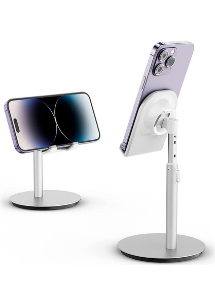 Bix Saıjı S1 Plus Masa Için Cep Telefonu & Tablet Standı, Ayarlanabilir Yükseklik Açısı, Iphone, Ipad, Samsung Vb. Tüm 4''-11''ekranlar Için Uyumludur.