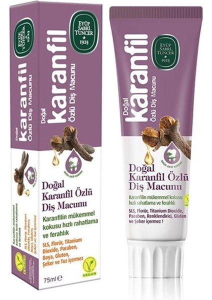 Karanfil Özlü Diş Macunu 75 Ml.