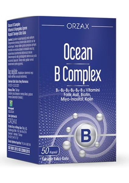 Ocean B Complex 50 Kapsül