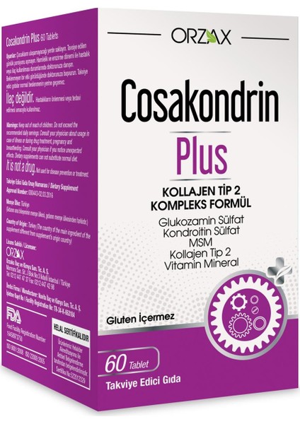 Ocean Cosakondrin Plus 60 Tablet