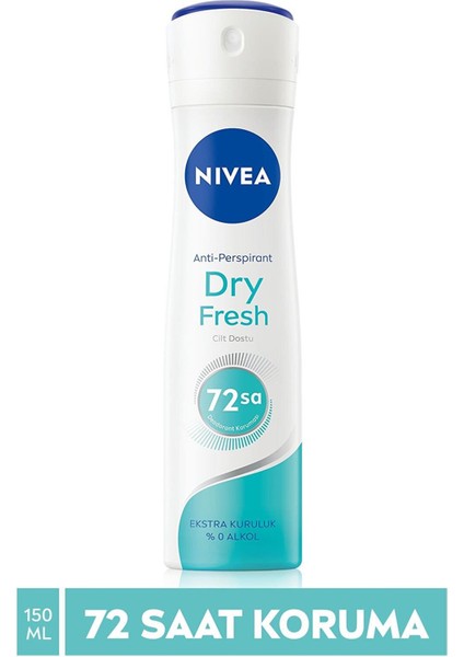 Nıvea Deo Bayan Sprey 150ml Dry Fresh fiyatları