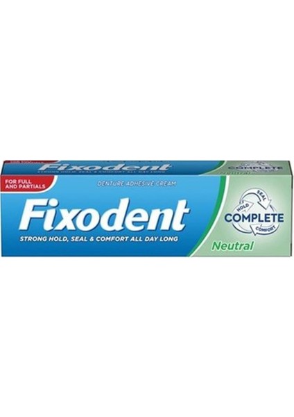 Complete Protez Yapıştırıcı Krem 47 Gr