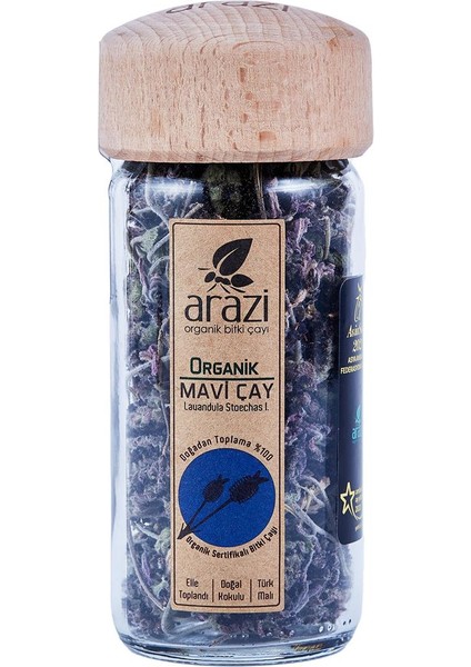 Arazi Organik Kavanoz Mavi Bitki Çayı 20 Gr. fiyatları