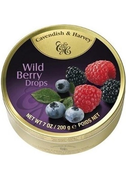 Cavendish & Harvey Cavendish-Harvey Wild Berry Drops 175 gr