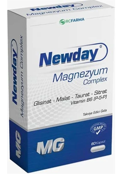 Newday Magnezyum Complex 60 Kapsül