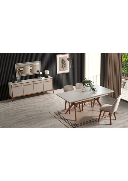 Bağdat Yemek Odası - Bej fiyatları