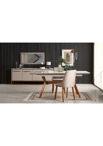 Bağdat Yemek Odası - Bej fırsatları