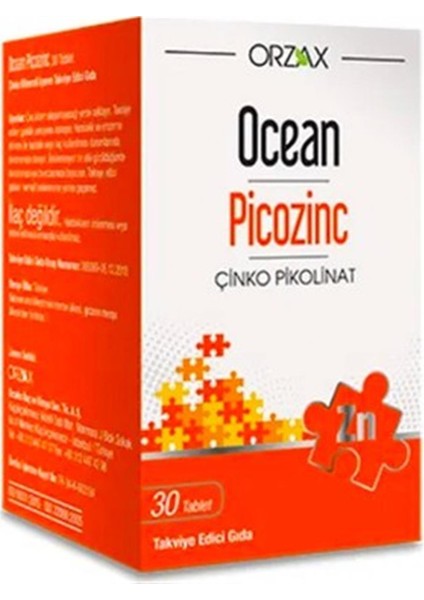 Ocean Picozinc 30 Tablet