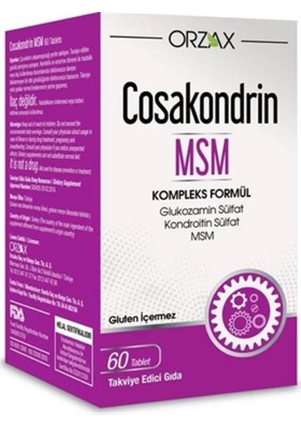 Ocean Cosakondrin Msm 60 Tablet