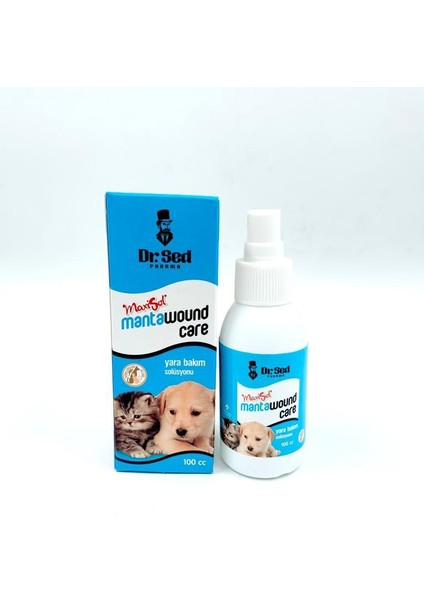 Manta Wound Care Köpekler Için Bakım Ürünü