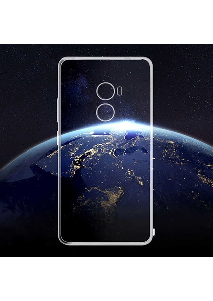 Xiaomi Mi Mix Uyumlu Şeffaf Dayanıklı Silikon Kılıf Uzun Süre Solmaz Sararmaz